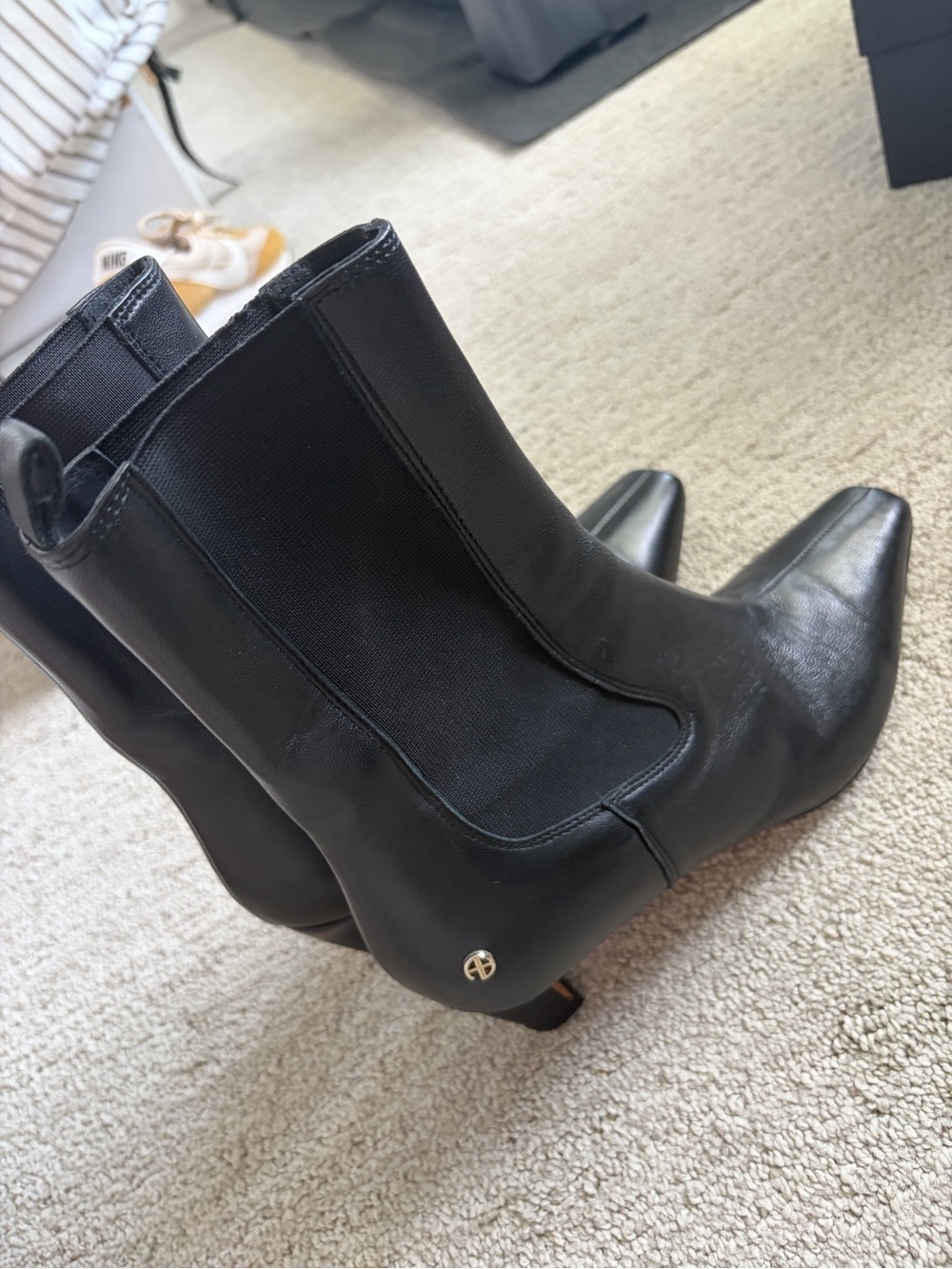 Anine Bing black Nolan boots